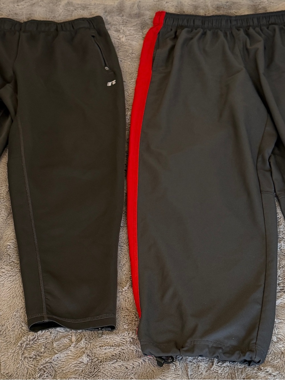 Men's Nike Dri-FIT Russell Athletic Joggers Size Large Sweatpants Lot 2pc